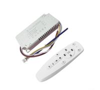 URPIZY Lot de 2 transformateurs LED 2,4 G intelligents avec télécommande, alimentation à intensité variable pour bandes LED 24-80 W