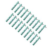 URPIZY Lot de 20 potentiomètres linéaires à glissement droit 100 mm pour TV, haut-parleurs, table de mixage et circuits d'expérimentation