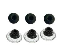 URPIZY Lot de 3 bouchons d'oreille en silicone pour Plantronics Voyager Legend UC (S/M/L), insonorisants, doux pour la peau, résistants aux chocs, antistatiques, idéaux pour le sport et le fitness