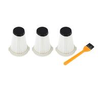 URPIZY Lot de 3 filtres lavables pour aspirateur TE-SV 18 Li, avec brosse de nettoyage, filtre de rechange pour Einhell, haute performance de filtration, convient pour la poussière domestique et les