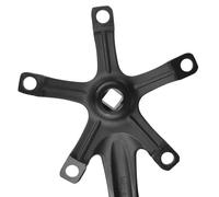 URPIZY Manivelle de vélo avec trou carré 130BCD 165 mm pour vélos pliants Brompton et vélos de route