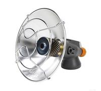 URPIZY Mini chauffage d'extérieur portable pour l'hiver - Chauffage à gaz sans réservoir de gaz - Chauffage de camping - En acier inoxydable - Compact et léger - Design de sécurité - Polyvalent