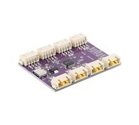 URPIZY Module convertisseur série TTL USB vers 8 canaux avec interface de type C 6 Mbps, puce CH348, carte compacte pour la communication multi-appareils, compatible avec Windows/Linux/macOS, PCB 6,4X