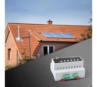 URPIZY Module de commutation de relais Zigbee 6 canaux 110-240 V avec contrôle par application pour Tuya Smart Life, commande vocale compatible avec Alexa et Google Home, fonction minuterie et