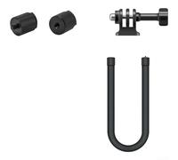 URPIZY Monteur adhésif flexible pour caméra d'action avec adaptateur 1/4" - pour support robuste pour surfaces courbes de voiture, tableau de bord, ski, plongée pour DJI pour osmo pour insta360 Set(B)
