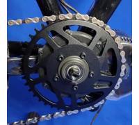 URPIZY Nouvelle correction offset de plateau 36T pour vélos électriques Bafang (vélo électrique)