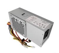 URPIZY OEM D250AD-00 Bloc d'alimentation 250 W compatible avec Optiplex 390 790 990 3010 MT SFF PC de bureau Connecteur 24 broches Construction métallique