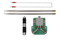 URPIZY P-ESA Antenne dipôle RF à ondes courtes prête à l'emploi 14-54 MHz positive en forme de V DP200 7-54 MHz 200 W Dipôle portable large bande