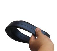 URPIZY Panneau solaire flexible ultra fin 0,6 W 6 V en silicium amorphe avec revêtement ETFE pour petits appareils et éclairage extérieur Bleu foncé 37,5 x 3,5 cm