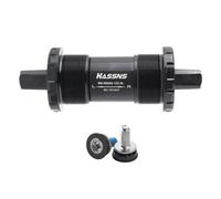 URPIZY Pédalier de VTT avec trou carré 73 mm, 5 pans, roulement à joint en acier chromé, pour cadre de 68 mm, pour 103/107/110.5/113/118/120/122.5/124.