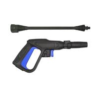 URPIZY Pistolet pulvérisateur pour nettoyeur haute pression Bosch : poignée ergonomique, buses réglables, design en plastique robuste pour voiture et jardin (noir)