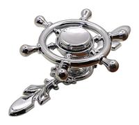 URPIZY Poignée rotative en alliage de zinc pour tiroirs et armoires, poignée antique/rotative avec bouton de doigt, montage facile avec vis pré-assemblées, pour meubles de maison et de bureau