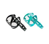 URPIZY Porte-bouteille en alliage d'aluminium pour vélo de montagne/vélo de route, léger, durable, support sûr, 148 mm, vis et clé Allen, vert foncé