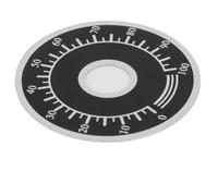 URPIZY Potentiomètre de 1 cm de diamètre intérieur, cadran, alliage d'aluminium