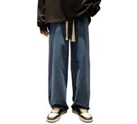 URPIZY Pour pantalon Flex pour homme, droit pour le quotidien, pour | Taille élastique, cordon de serrage, coupe confortable, bouge avec vous, idéal pour toute la journée
