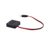 URPIZY Régulateur de charge solaire double USB 5 V 3 A, régulateur de tension avec redémarrage automatique pour panneaux solaires, alimentation efficace pour smartphone et tablette, ABS