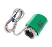 URPIZY Répartiteur de circuit de chauffage électrothermique 230 V avec protection IP54, version à 2 fils, compatible avec chauffage au sol et systèmes de chauffage, boîtier PC, course de 4 mm, force