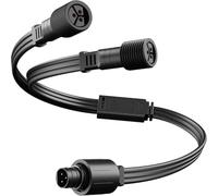 URPIZY Répartiteur en Y pour lampes d'extérieur E22 E22 | Étanche IP65 & Installation facile | Compatible avec eufy T8L02, 1 connecteur mâle vers 2 femelles