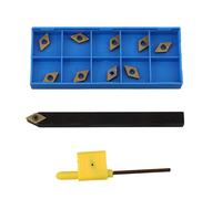 URPIZY SDNCN0808H07 Support de burin 8 x 125 mm + burin en carbure DCMT070204 DCMT21.51