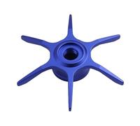 URPIZY Star Brake Disque de frein en alliage d'aluminium pour Abu Garcia Série Max B3/B4/P3/P4/P5, goutte d'eau, diamètre 65 mm, 6,5 g, en noir/rouge/or/violet/bleu/vert/vert/avocat¹