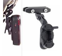 URPIZY Support de feu arrière de vélo pour support de lampe Garmin, support de montage de lumière de selle