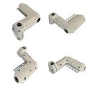 URPIZY Support de poignée de tondeuse en fer et aluminium pour Stihl FS160, FS220, FS280 et modèle 4119 791 0605, stabilisation à faible vibration, montage sans outil, support sûr