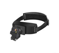 URPIZY Support de tête magnétique pour caméra d'action Insta360 GO Ultra - Angle flexible de 240 ° pour prise de vue mains libres - Support ABS stable pour la première perspective - Noir