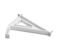 URPIZY Support mural en ABS pour clavier - Économie d'espace - Avec vis et crochet de fixation - 16,7 x 11,4 x 2,3 cm - Compatible avec les claviers standard - Pour bureau et bureau à domicile