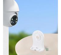 URPIZY Support mural horizontal pour caméras dôme EZVIZ C4, C6 et CP1, pivotant à 360°, boîtier en plastique robuste, blanc (1 pièce)