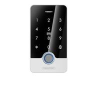 URPIZY Système de contrôle d'accès intelligent avec empreinte digitale : étanche, contrôlé par application, 300 empreintes digitales et 1000 cartes RFID, pour applications domestiques et