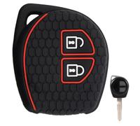 URPIZY Télécommande 2 boutons pour Suzuki Swift, Ignis, Vitara, Liana, Ciaz, Baleno, Wagon-R, Splash, SX4, Alto - Remplacement direct avec Immobilizer - Compatible avec les modèles 2000-2017