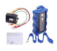 URPIZY Télécommande sans fil électrique Winch avec récepteur 434 MHz, portée de 75 pieds, pour ATV, SUV, UTV, camion, utilisation facile par simple pression d'un bouton