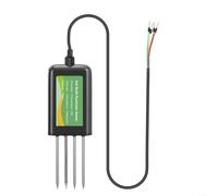 URPIZY Testeur de sol 8 en 1 RS485 avec capteur PH, humidité, température, sel et NPK, acier inoxydable étanche IP68, convient pour l'agriculture de précision, la ferme intelligente