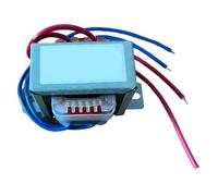 URPIZY Transformateur 10 VA AC 380 V vers AC 220 V, convertisseur d'isolation EI48-24 avec refroidissement naturel et design protégé contre l'humidité, compact (51 x 26 x 43 mm)