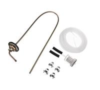 URPIZY Tuyau d'alimentation de chauffage diesel en acier inoxydable 650 mm × 5 mm pour Webasto HL18/24/32/HL90 et Top 18-5000ST/EVO/série thermique - Comprend tuyau de carburant, filtre et collier de