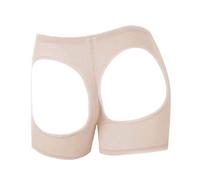 URPLITY Culottes gainantes pour femme - Pour rehausser les hanches - Contrôle du ventre, Taille basse Beige, S