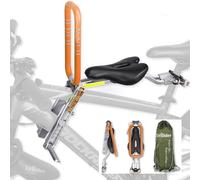 UrRider Siège Enfant Vélo Avant, Pliable Ultra Léger et Confortable, Montage Rapide sans Outils, Compatible VTT Hybride, Enfants 2-6 Ans Jusqu'à 30 kg