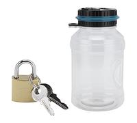 URRNDD Tirelire, Tirelire en Euros avec Serrure, Affichage Numérique à Cristaux Liquides, Comptage D'économie d'argent, Pièce Verrouillable Organisateur pour Les Enfants