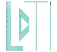 URROMA 4 pièce de Machine à Couverture de Livre Kit de Reliure de Livre en Acrylique Vert Outil de Couverture de Reliure Multifonctionnel pour Album Journal Planificateur Création de Couvertures