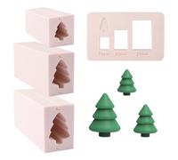 URROMA Ensemble de Rouleaux à Perles en Pâte Polymère Rouleau de Perles pour Sapin de Noël Rouleau en Argile Polymère pour la Fabrication de Bijoux Outils et Fourniture 15/20/25mm