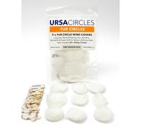 URSA Fur Circles - Mini bonnettes anti-vent pour micros-cravates. R duisent le bruit du vent et le bruissement des v tements. Compatibles avec Se