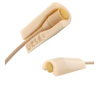 URSA MiniMount. Mince, discret et fabriqué en plastique durci. Fini à la main pour la douceur. Comprend 5x autocollants hypoallergéniques MiniMount (Beige, DPA 4060)