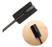 URSA MiniMount Slim, discret et fabriqué à partir de plastique durci, fini à la main pour plus de douceur, comprend 5 autocollants hypoallergéniques MiniMount (noir, Sennheiser MKE2)