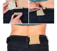 URSA Popper Pouch - Pochette d'émetteur discrète et polyvalente - Design à bouton-pression sécurisé pour gréement horizontal et vertical - Plusieurs tailles et couleurs (beige, taille M)