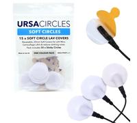 URSA Soft Circles : étuis souples réutilisables qui fournissent un pare-vent et un camouflage pour les microphones lavalier - blanc