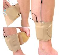 URSA Straps Sangles de Cheville URSA : Sangles d'émetteur discrètes, Douces, Extensibles et Respirantes pour Le Son de localisation, Le théâtre, Les séances de Mariage et Plus Encore (Beige, Cheville