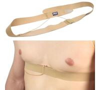 URSA Straps URSA Sangles de poitrine : sangles d'émetteur discrètes, douces, extensibles et respirantes pour le son, le théâtre, les séances de mariage et plus encore (beige)