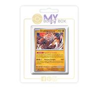 Ursaking Lune Vermeille 054/131 Holo ou Reverse (aléatoire) - Myboost X Écarlate et Violet 8.5 Évolutions Prismatiques - Coffret de 10 Cartes Pokémon Françaises