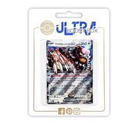 Ursaking Lune Vermeille ex SV177 - Ultraboost X Écarlate et Violet 8 Étincelles Déferlantes - Coffret de 10 Cartes Pokémon Françaises