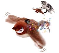 URSCHSE Jouet pour chat en forme d'oiseau volant - Interactif, flottant et amusant pour votre chat - Favorise l'intelligence - Jouet pour chat - Motif flottement (modèle #A)